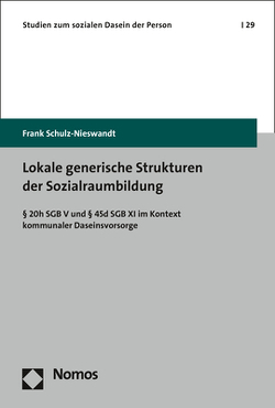 Lokale generische Strukturen der Sozialraumbildung von Schulz-Nieswandt,  Frank