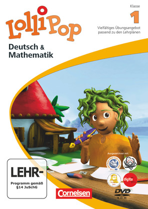 Lollipop Multimedia – Deutsch/Mathematik – Software für das Lernen zu Hause – 1. Schuljahr