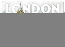 London – In der Stadt der Superlative. (Wandkalender 2024 DIN A2 quer), CALVENDO Monatskalender von SF,  SF