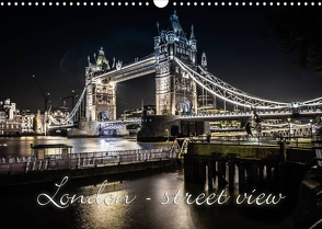 London – street view (CH-Version) (Wandkalender 2023 DIN A3 quer) von Schöb,  Monika, www.yourpagemaker.de, YOUR pageMaker,  ©