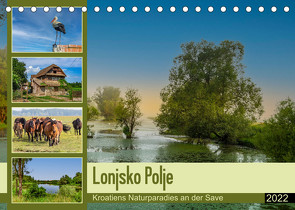 Lonjsko Polje, Kroatiens Naturparadies an der Save (Tischkalender 2022 DIN A5 quer) von Di Chito,  Ursula