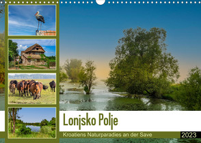 Lonjsko Polje, Kroatiens Naturparadies an der Save (Wandkalender 2023 DIN A3 quer) von Di Chito,  Ursula