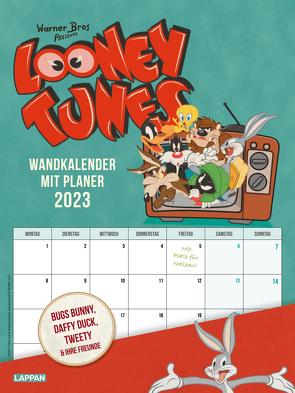 Looney Tunes Retro Planer 2023 von Lappan Verlag