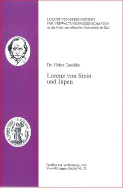 Lorenz von Stein und Japan von Taschke,  Heinz