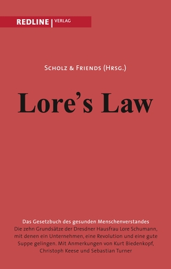 Lore’s law von AG,  Scholz + Friends