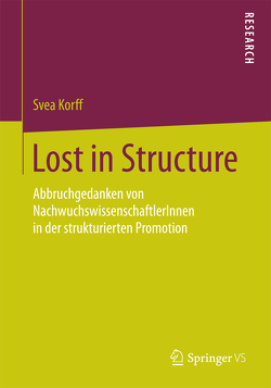 Lost in Structure von Korff,  Svea