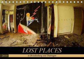 LOST PLACES in Brandenburg und Thüringen (Tischkalender 2019 DIN A5 quer) von Battenstein_qshlhasi,  Kathrin