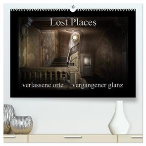 Lost Places – verlassene Orte vergangener Glanz (hochwertiger Premium Wandkalender 2024 DIN A2 quer), Kunstdruck in Hochglanz von Jerneizig,  Oliver