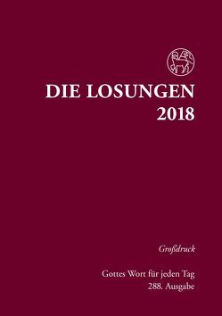 Die Losungen 2018. Deutschland / Losungen 2018