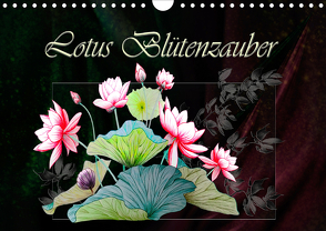 Lotus Blütenzauber (Wandkalender 2021 DIN A4 quer) von Djeric,  Dusanka