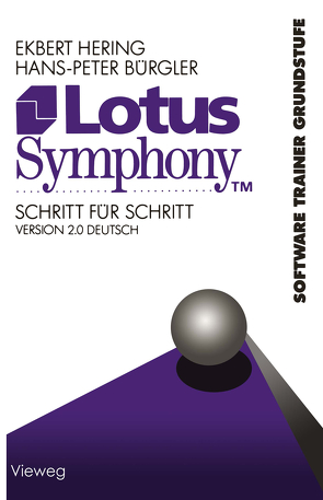 Lotus Symphony Schritt für Schritt von Bürgler,  Hans-Peter, Hering,  Ekbert