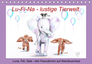 Lu-Fi-Na – lustige Tierwelt (Tischkalender 2020 DIN A5 quer) von Nowak,  Ela