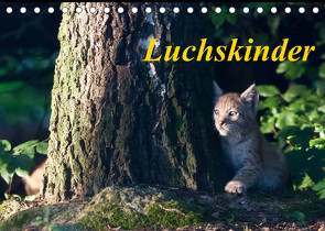 Luchskinder (Tischkalender 2023 DIN A5 quer) von Martin,  Wilfried