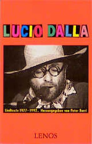 Lucio Dalla. Liedtexte 1977-1992 von Burri,  Peter, Dalla,  Lucio