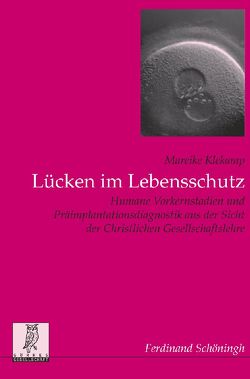 Lücken im Lebensschutz von Klekamp,  Mareike