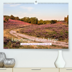 Lüneburger Heide Wege (hochwertiger Premium Wandkalender 2024 DIN A2 quer), Kunstdruck in Hochglanz von Rettig Jessies-Lichtblicke,  Jessie