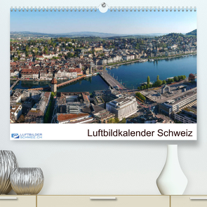 Luftbildkalender SchweizCH-Version (Premium, hochwertiger DIN A2 Wandkalender 2022, Kunstdruck in Hochglanz) von Luftbildkalender.ch, Rühle,  André, Schellenberg,  Roman