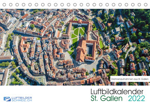 Luftbildkalender St. Gallen 2022CH-Version (Tischkalender 2022 DIN A5 quer) von Luftbilderschweiz.ch, Schellenberg & André Rühle,  Roman