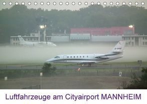 Luftfahrzeuge am Cityairport MANNHEIM (Tischkalender 2018 DIN A5 quer) von Melchert,  Michael