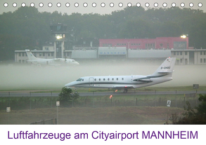 Luftfahrzeuge am Cityairport MANNHEIM (Tischkalender 2020 DIN A5 quer) von Melchert,  Michael