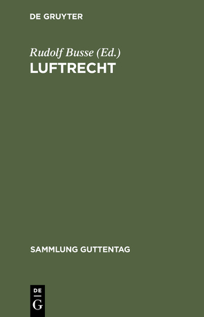 Luftrecht von Busse,  Rudolf