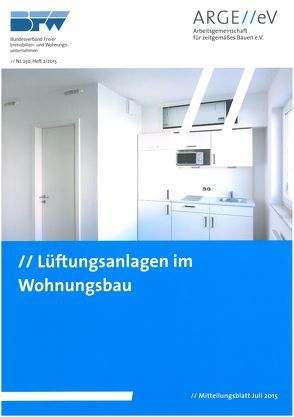 Lüftungsanlagen im Wohnungsbau von Depner,  Jürgen, Selk,  Michael, Walberg,  Dietmar