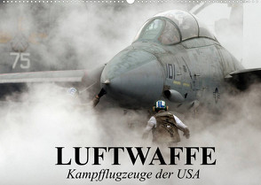 Luftwaffe. Kampfflugzeuge der USA (Wandkalender 2022 DIN A2 quer) von Stanzer,  Elisabeth