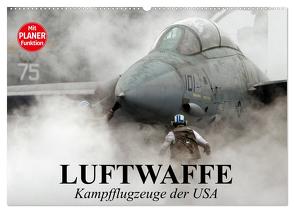 Luftwaffe. Kampfflugzeuge der USA (Wandkalender 2024 DIN A2 quer), CALVENDO Monatskalender von Stanzer,  Elisabeth