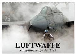 Luftwaffe. Kampfflugzeuge der USA (Wandkalender 2024 DIN A3 quer), CALVENDO Monatskalender von Stanzer,  Elisabeth