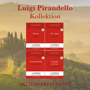 Luigi Pirandello Kollektion (Bücher + Audio-Online) – Lesemethode von Ilya Frank von Frank,  Ilya, Giese,  Anja, Leinen,  Anne, Pirandello,  Luigi, Trunk,  Katharina