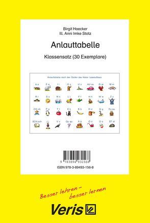 Luka. Anlauttabelle von Clarkson-Grabs,  Tanja, Haecker,  Birgit, Stotz,  Anni Imke