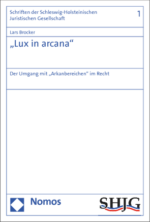 „Lux in arcana“ von Brocker,  Lars