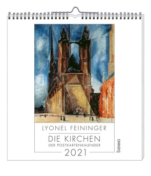 Lyonel Feininger 2021 – Die Kirchen von Bauch,  Volker, Feininger,  Lyonel