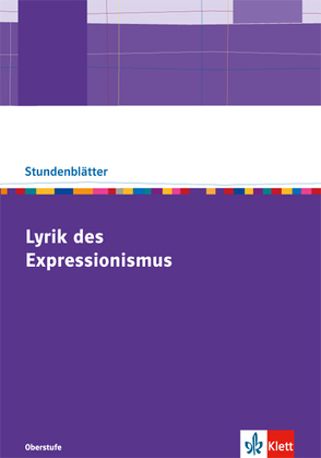 Lyrik des Expressionismus von Stamm,  Peter