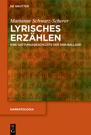 Lyrisches Erzählen von Schwarz-Scherer,  Marianne