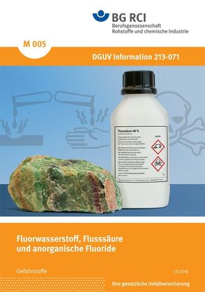 M 005 – Fluorwasserstoff, Flusssäure und anorganische Fluoride (BGI 576)