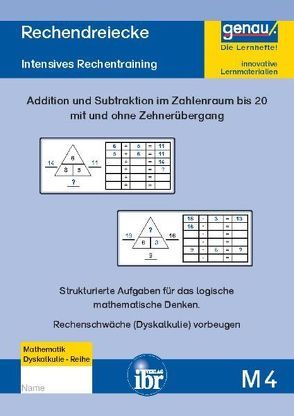 M4 – Rechendreiecke im Zahlenraum bis 20 von Henkel,  Cornelia