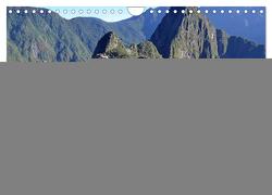 MACHU PICCHU, Perus berühmte Inkastadt (Wandkalender 2024 DIN A4 quer), CALVENDO Monatskalender von Senff,  Ulrich