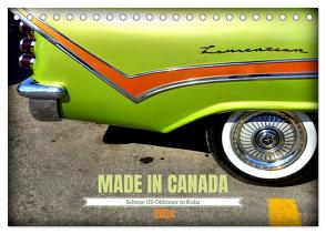 MADE IN CANADA – Seltene US-Oldtimer in Kuba (Tischkalender 2024 DIN A5 quer), CALVENDO Monatskalender von von Loewis of Menar,  Henning