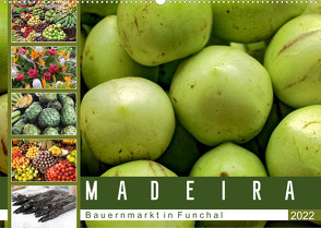 Madeira – Bauernmarkt in Funchal (Wandkalender 2022 DIN A2 quer) von Meyer,  Dieter