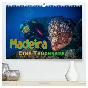 Madeira, eine Tauchreise (hochwertiger Premium Wandkalender 2024 DIN A2 quer), Kunstdruck in Hochglanz von Gödecke,  Dieter