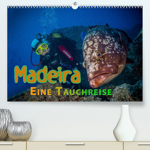 Madeira, eine Tauchreise (Premium, hochwertiger DIN A2 Wandkalender 2023, Kunstdruck in Hochglanz) von Gödecke,  Dieter