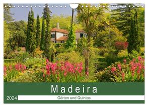 Madeira – Gärten und Quintas (Wandkalender 2024 DIN A4 quer), CALVENDO Monatskalender von Lielischkies,  Klaus