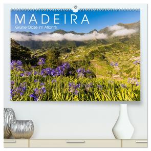 MADEIRA Grüne Oase im Atlantik (hochwertiger Premium Wandkalender 2024 DIN A2 quer), Kunstdruck in Hochglanz von Dieterich,  Werner