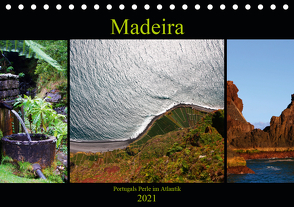 Madeira – Portugals Perle im Atlantik (Tischkalender 2021 DIN A5 quer) von Seidl,  Helene