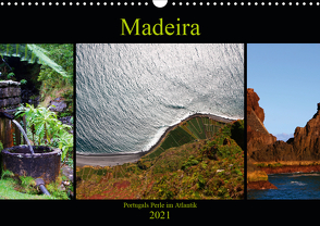 Madeira – Portugals Perle im Atlantik (Wandkalender 2021 DIN A3 quer) von Seidl,  Helene