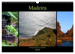 Madeira – Portugals Perle im Atlantik (Wandkalender 2024 DIN A3 quer), CALVENDO Monatskalender von Seidl,  Helene