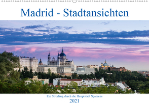 Madrid – Stadtansichten (Wandkalender 2021 DIN A2 quer) von Krebs,  Thomas