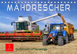 Mähdrescher – autonom unterwegs (Tischkalender 2023 DIN A5 quer) von Roder,  Peter