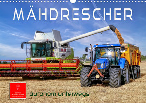 Mähdrescher – autonom unterwegs (Wandkalender 2023 DIN A3 quer) von Roder,  Peter